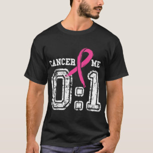 T-shirt Cancer 0 Me 1 Chemise Cerveau Cancer Sensibilisati