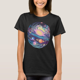 T-shirt Cancer crabe astrologie signe de naissance zodiaqu