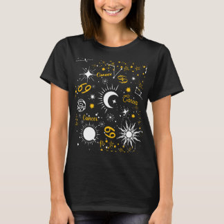 T-shirt Cancer crabe astrologie signe de naissance zodiaqu