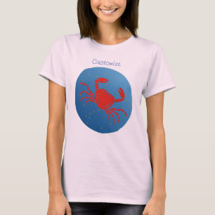 T-shirt Cancer Crabe Zodiac Thunder_Cove