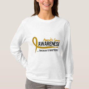 T-shirt Cancer d'annexe de la conscience 2