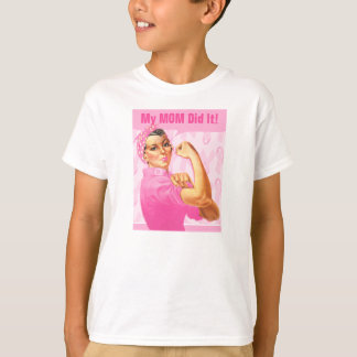 T-shirt Cancer de coutume de rivoir de Rosie