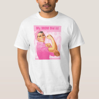T-shirt Cancer de coutume de rivoir de Rosie