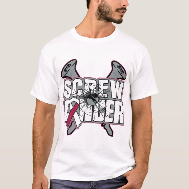 T-shirt Cancer de la goutte (Devant)