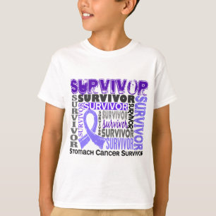 T-shirt Cancer de l'estomac du survivant 10