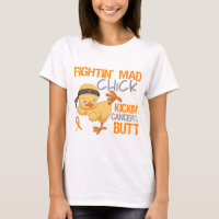 Cancer de rein de poussin de Fightin avec le ruban