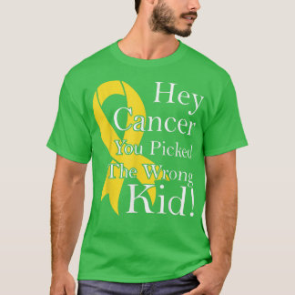 T-shirt Cancer Drôle : Le Cancer De L'Enfance A Été Trompé