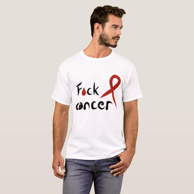 T-shirt Cancer du sang (Devant entier)
