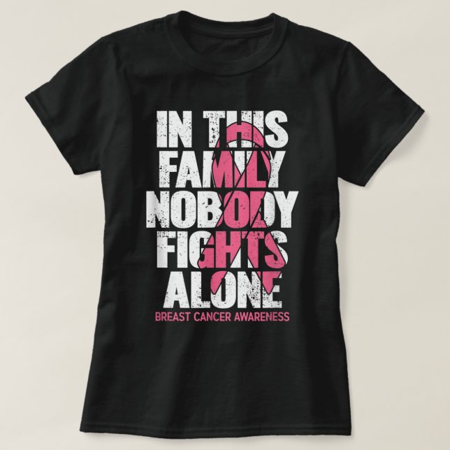 T-shirt Cancer du sein (Design devant)