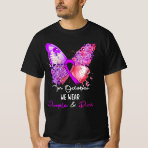 T-shirt Cancer Du Sein Et Sensibilisation À La Violence Do