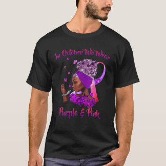 T-shirt Cancer Du Sein Et Sensibilisation À La Violence Do