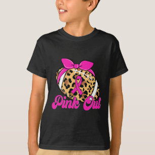 T-shirt Cancer du sein Ruban rose hors pied Ruban rose L