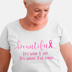 T-shirt Cancer Du Sein Survivant Belle Est Ce Que Vous Ête