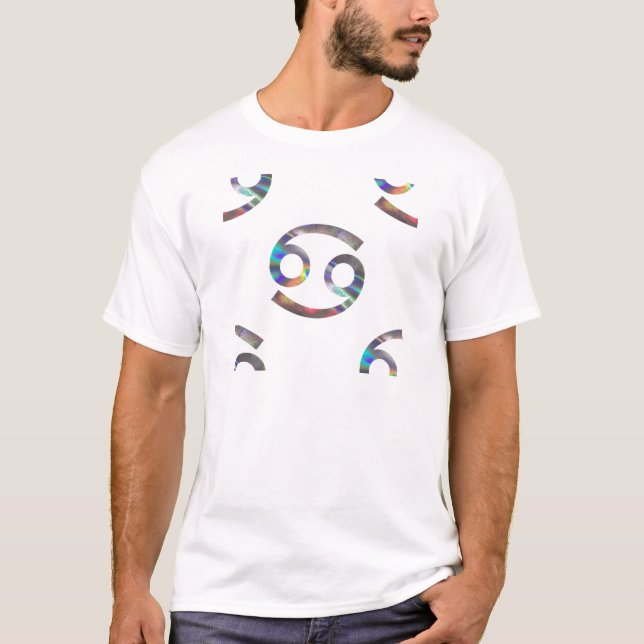 T-shirt cancer hologramme (Devant)