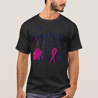T-shirt Cancer Messed With The Wrong Chick Breast Cancer
