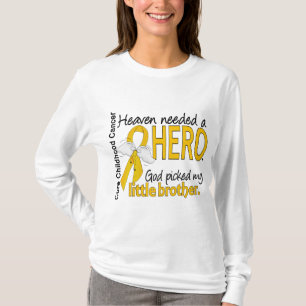 T-shirt Cancer nécessaire d'enfance de petit frère de
