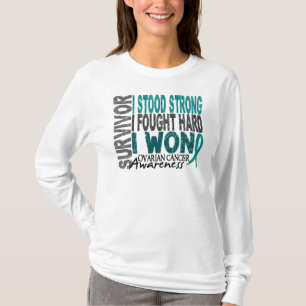 T-shirt Cancer ovarien du survivant 4