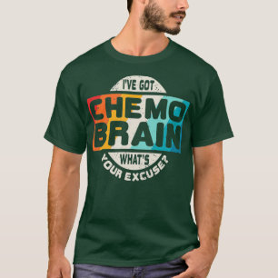 T-shirt Cancer T Shirt Chemo Brain Retro Awareness Gift