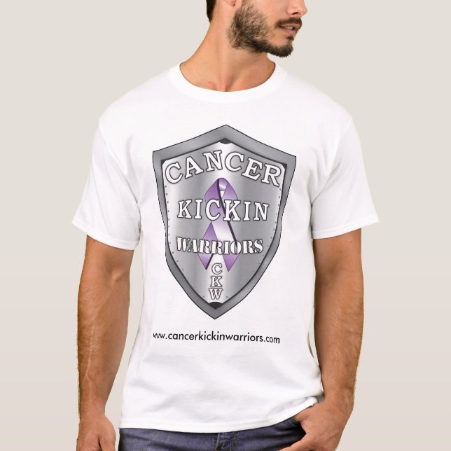 T-shirt Cancerkickinwarriors-logo-GRAND, www.cancerkick… (Devant)