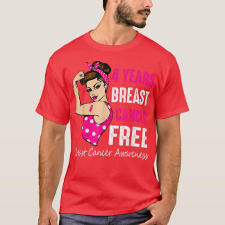 T-shirt Cancervère mammaire 4 ans Riveter Ribbon Breast