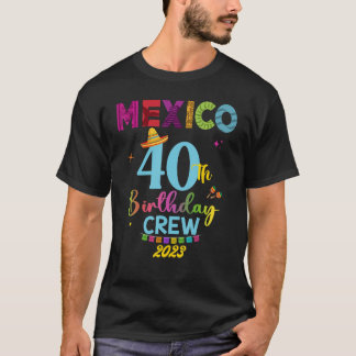 T-shirt Cancun Anniversaire Fille 30ème 50ème Parti Mexiqu