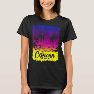 T-shirt Cancun Mexico Beach Spring Break Vacation Surf