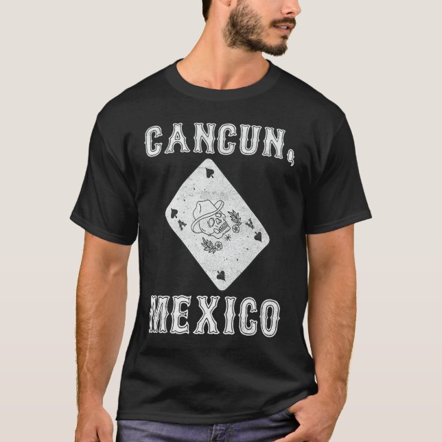 T-shirt Cancun Mexico Holidays Cancun Mexico (Devant)