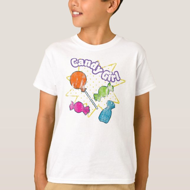 T-shirt Candy Girl Tee (Devant)