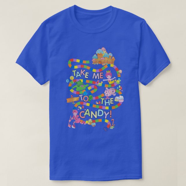 T-shirt Candy Land Emmène-Moi Au Candy 94 (Design devant)