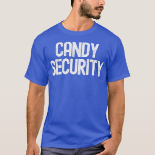 T-shirt Candy Security Drôle Costume Parents Halloween333