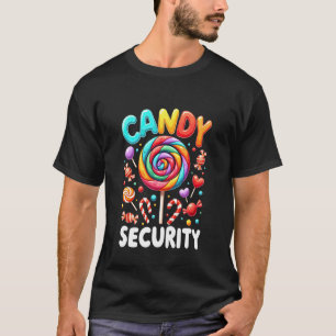 T-shirt Candy Security Halloween Treats Protector Spooky S