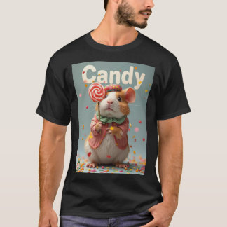T-shirt Candy – Sweet Clown Guinea Pig Halloween Tee