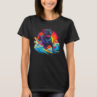 T-shirt Cane Corso Dog Surfer
