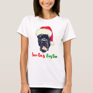 T-shirt Cane Corso Noël Père Noël Bestie Family Pyjama