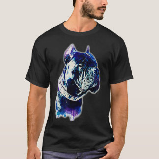 T-shirt Cane Corso Venin Watercolor Design Dog