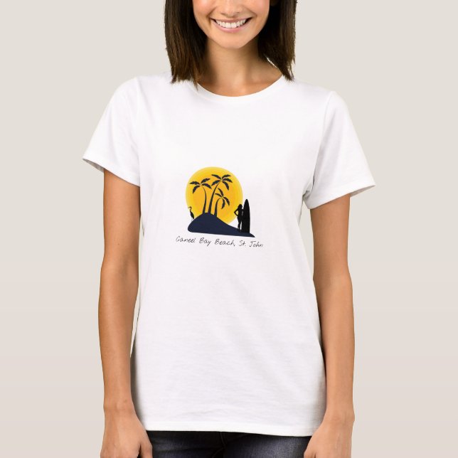 T-shirt Caneel Bay St. John (Devant)