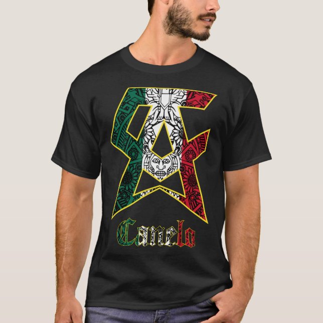 T-shirt Canelo Boxing Mexican Style Mexico Saul Alvarez Lo (Devant)