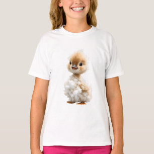 T-shirt Caneton Enfantin Balle De Coton Douce