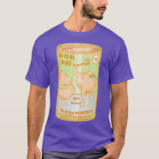 T-shirt Canette rétro de pêches