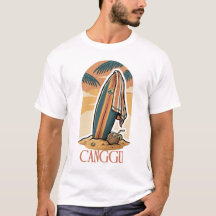 Canggu Sunset Surf – Vibes de Plage Tropicale Vint