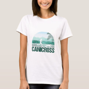T-shirt Canicross Dog Running, Running avec des chiens pou