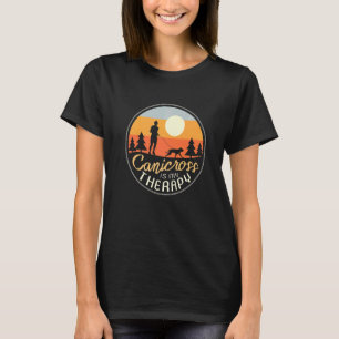 T-shirt Canicross Est Mon Chien Thérapeutique Qui Fait Du
