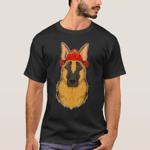 T-shirt Canine Handler I Fireman Chien I Firefighter Allem