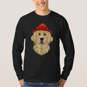 T-shirt Canine Handler I Fireman Chien I Pompier Golden