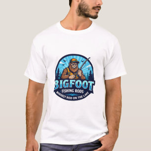 T-shirt Canne à pêche Bigfoot la plus grande du lac