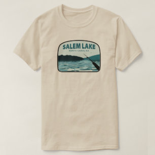 T-shirt Canne à pêche du lac Salem en Caroline du Nord