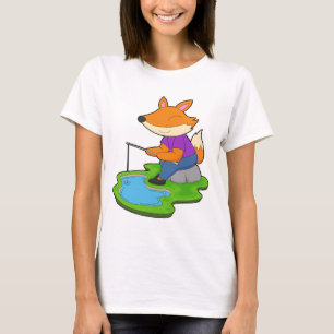 T-shirt Canne à pêche Fox pêche à la ligne