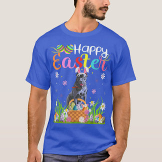 T-shirt Canne Corso Chien Bunny Egg Hunt Funny Canne Corso