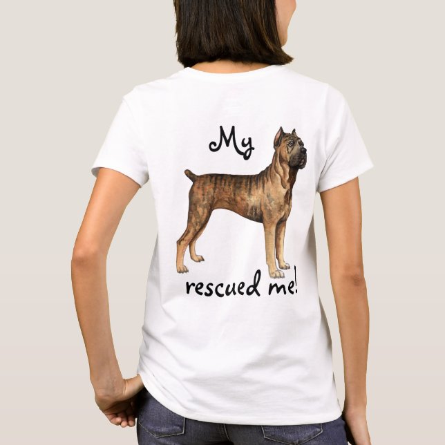 T-shirt Canne Corso de délivrance (Dos)
