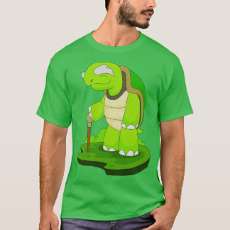 T-shirt Canne de marche pour retraité Turle